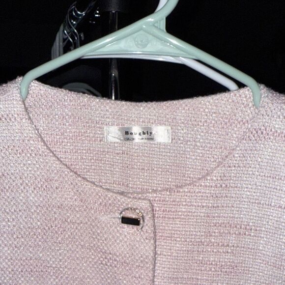 Women's Cream Textured Blazer - Picture 5 of 7